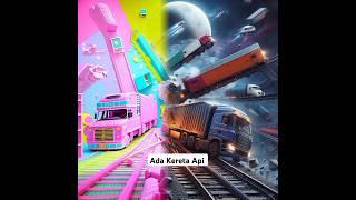 Ada Kereta Api & Truk#shorts #viralvideos #trending #herichannel #animasimobiltruk #bus#beko #train