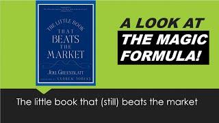 The Little Book That Beats The Market - Book review