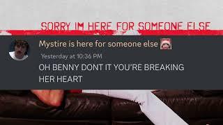 Discord Sings: Sorry I’m Here For Someone Else - Benson Boone