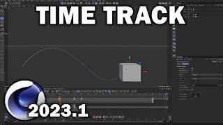 Cinema 4d 2023.2: How to use the Time Track for easier animation