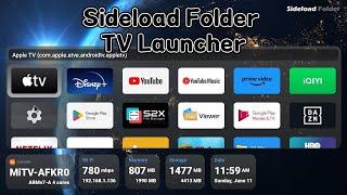 Sideload Folder TV Launcher, a Sideload Launcher alternative