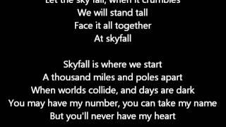 Adele - Skyfall Lyrics