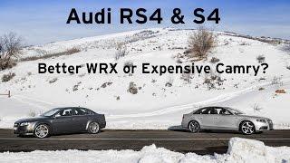 Audi RS4 & S4 - Better WRX or Expensive Camry? - Everyday Driver Review