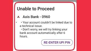 PhonePe Fix Your account couldn't be linked due to a technical issue don't worry we will try linking