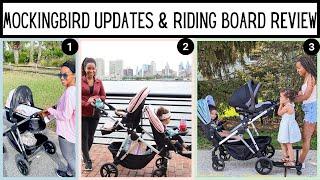 MOCKINGBIRD SINGLE-TO-DOUBLE STROLLER | 2022 UPDATE | RIDING BOARD REVIEW