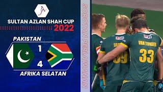 Pakistan 1-4 Afrika Selatan | Piala Sultan Azlan Shah 2022 | Astro Arena