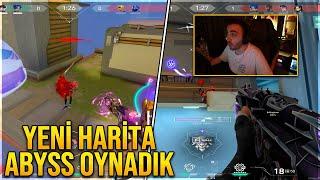 TEAM WTCN'A KARŞI YENİ HARİTA ABYSS OYNADIK! (VALORANT Yeni Map)