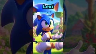 Sonic and Lexi want to play in the park 