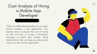 How Much Does It Cost to Hire A Mobile App Developer?