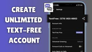 How to Create Unlimited Text-Free Accounts for All Verifications - UPDATED 2024