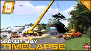  Lifting An Old Boat With Liebherr LTM1300 Crane - Oversize Transport - DOWNLOAD ⭐ FS19 Sandy Bay