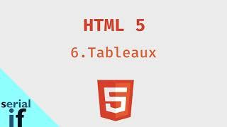 HTML - formation express 6/8 - Les tableaux