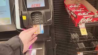 Toshiba Self Checkout at Acme Sav-On #7852, 4454 US 322 and US 40, McKee City NJ