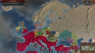 Europa Universalis 4 AI Timelapse - Extended Timeline Mod 58-2018