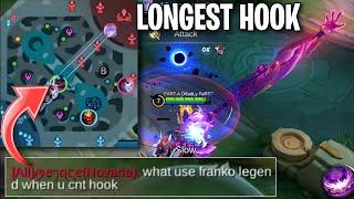 Longest Franco Hooks Ever Seen in MLBB! Franco is crazy in Mayhem! (Must Watch)