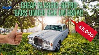 Top Classic & Retro Cars for Sale Under £5000 | Must-See!