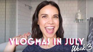 What's in My Bathroom? Products I'd Never Leave Behind! - VLOGMAS in July #3 | Ingrid Nilsen