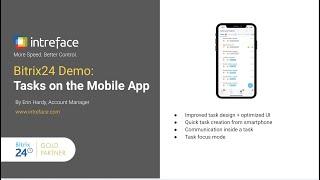 Bitrix24 Demo: Tasks on the Mobile App