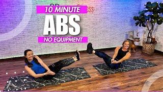 10 Min - ABS AT HOME - No Equipment Ab Workout