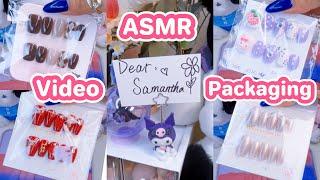 ASMR packaging Samantha M’s first order