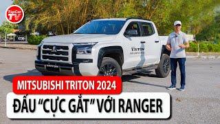 Đánh giá chi tiết Mitsubishi Triton 2024 - Các yếu tố cạnh tranh "cực gắt" với Ranger | TIPCAR TV