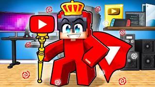 Becoming a YouTuber KING in Minecraft!