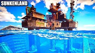 Day One Waterworld Survival New Massive Update! | Sunkenland Gameplay | Part 1