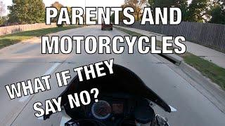 Parents And Motorcycles - What Should You Do?