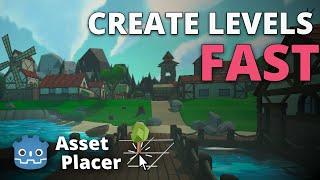 Godot 4 Level Design Tool  |  AssetPlacer Release Trailer