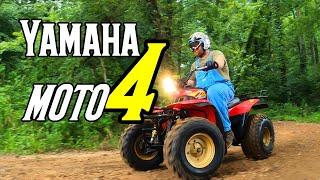 Yamaha's 1st ATV the MOTO4! ATV Retro-REVIEW