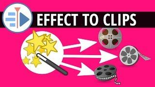 Kdenlive Copy Effect To Multiple Clips Tutorial