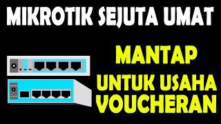 Unboxing Mikrotik Sejuta Umat Cocok Untuk Bisnis Voucher Pemula