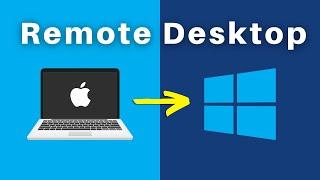 How to Remote Desktop from Mac to Windows
