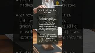 Kako provjeriti ima li zgrada uporabnu dozvolu?