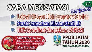 Titik Koordinat Digeser Operator Sekolah Dan Surat Pernyataan Alasan Ganti KK #19