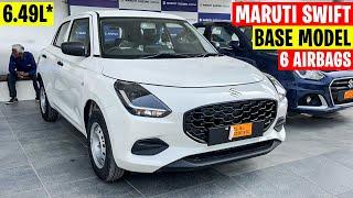 2024 Maruti Swift Lxi Model | Swift Base Model Features | Detailed Review with on road price