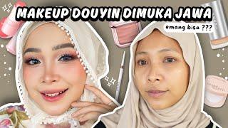 TUTORIAL SIMPLE DOUYIN MAKEUP KOREA ! ANTI RIBET BUAT PEMULA !!!