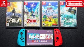 Top Zelda Games on Nintendo Switch | Which one is your favorite ?