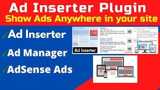 How To  use Ad Inserter to show Ads Anywhere