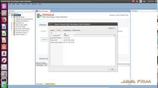 Oracle SQL Developer Data Modeler 18.4 Installation on Ubuntu 16.04 LTS using Oracle JDK 8