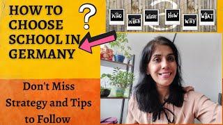 Germany School admission for Expats I School system In Germany Explained I Non-EU students