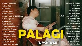 PALAGI ,TJ Monterde - Best OPM Tagalog Love Songs With Lyrics 2024  Playlist - OPM Trending 2024