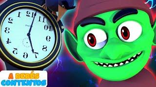 A Bebés Contentos | Hickory Dickory Dock | Canciones Infantiles