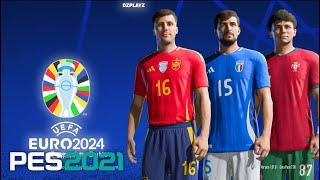 PES 2021 | MENU-GRAPHIC-EURO 2024 | 7/24/24 | PC