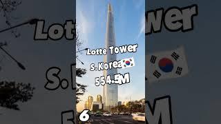 Top 10 Tallest Buildings in the World #shorts #countries #buildings