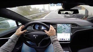 Tesla Autopilot (Model S) - POV Test Drive