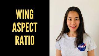 What is aspect ratio? Example problem and solution.