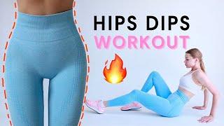 10 MIN Hips Dips WORKOUT I Side Booty Exercises I Tanya Mi