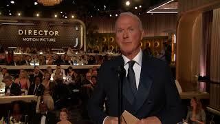 Michael Keaton Presents Best Director – Motion Picture | 82nd Annual Golden Globes