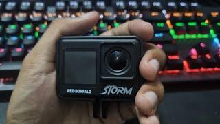 Timelapse Red Buffalo Storm Action Camera - 1080p 30fps